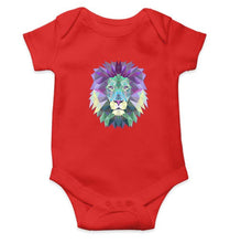 Load image into Gallery viewer, Lion Abstract Rompers for Baby Boy- FunkyTradition FunkyTradition