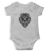 Load image into Gallery viewer, Lion Abstract Rompers for Baby Girl- FunkyTradition FunkyTradition
