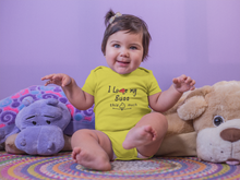 Load image into Gallery viewer, I Love My Bua Rompers for Baby Girl- KidsFashionVilla