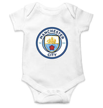 Load image into Gallery viewer, Manchester City Rompers for Baby Girl- FunkyTradition FunkyTradition