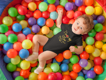 Load image into Gallery viewer, I Love My Masi Black Rompers for Baby Boy - KidsFashionVilla