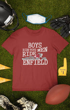 Load image into Gallery viewer, Men Ride Enfield Biker Mens Half Sleeves T-shirt- FunkyTeesClub - Funky Tees Club