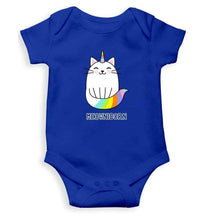 Load image into Gallery viewer, Meownicorn Rompers for Baby Boy- FunkyTradition FunkyTradition