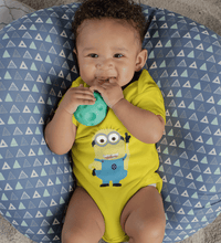 Load image into Gallery viewer, Minion Gru Abstract Rompers for Baby Boy- FunkyTradition FunkyTradition