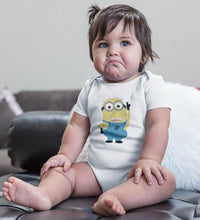 Load image into Gallery viewer, Minion Gru Rompers for Baby Girl- FunkyTradition FunkyTradition