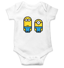 Load image into Gallery viewer, Minion Illustrator Rompers for Baby Girl- FunkyTradition FunkyTradition