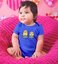 Load image into Gallery viewer, Minion Illustrator Rompers for Baby Girl- FunkyTradition FunkyTradition