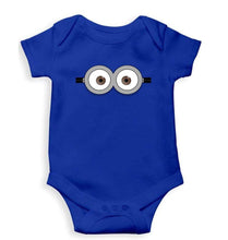 Load image into Gallery viewer, Minion Pop Eyes Rompers for Baby Boy- FunkyTradition FunkyTradition