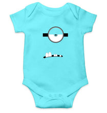 Load image into Gallery viewer, Minion Single Eye and Teeth Rompers for Baby Boy- FunkyTradition FunkyTradition
