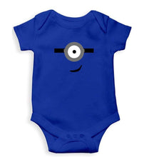 Load image into Gallery viewer, Minion Smile Rompers for Baby Girl- FunkyTradition FunkyTradition