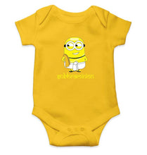 Load image into Gallery viewer, Minion Subhraminion Abstract Rompers for Baby Boy- FunkyTradition FunkyTradition