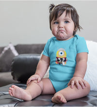 Load image into Gallery viewer, Minion Thor Rompers for Baby Girl- FunkyTradition FunkyTradition