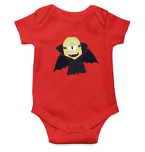 Load image into Gallery viewer, Minion Vampire Rompers for Baby Girl- FunkyTradition FunkyTradition