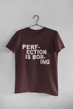 Load image into Gallery viewer, Perfection Is Boring Alia Bhatt Celebrity T-shirt- KidsFashionVilla