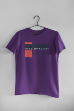 Load image into Gallery viewer, Rebel With A Cause Quotes Women Half Sleeves T-shirt- KidsFashionVilla