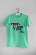 Load image into Gallery viewer, Perfection Is Boring Alia Bhatt Celebrity T-shirt- KidsFashionVilla