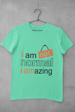 Load image into Gallery viewer, Not Normal Women Half Sleeves T-shirt- KidsFashionVilla
