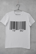 Load image into Gallery viewer, Bar Code Birthday Women Half Sleeves T-shirt- KidsFashionVilla
