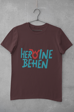 Load image into Gallery viewer, Heroine Behen Women Half Sleeves T-shirt- KidsFashionVilla
