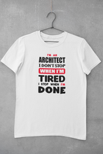 Load image into Gallery viewer, I Am Architect Profession Women Half Sleeves T-shirt- KidsFashionVilla