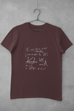 Load image into Gallery viewer, Math Formula Women Half Sleeves T-shirt- KidsFashionVilla