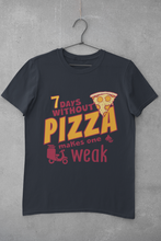 Load image into Gallery viewer, Pizza Women Half Sleeves T-shirt- KidsFashionVilla