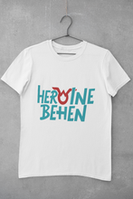 Load image into Gallery viewer, Heroine Behen Women Half Sleeves T-shirt- KidsFashionVilla
