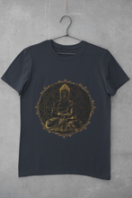 Load image into Gallery viewer, Buddha Gold Women Half Sleeves T-shirt- KidsFashionVilla