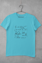 Load image into Gallery viewer, Math Formula Mens Half Sleeves T-shirt- KidsFashionVilla