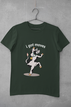 Load image into Gallery viewer, I Got Moves Mens Half Sleeves T-shirt- KidsFashionVilla