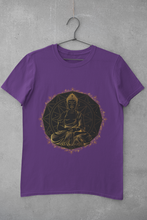 Load image into Gallery viewer, Buddha Gold Women Half Sleeves T-shirt- KidsFashionVilla