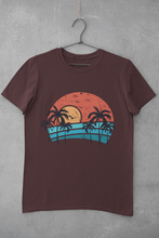 Load image into Gallery viewer, Sunset Women Half Sleeves T-shirt- KidsFashionVilla