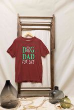 Load image into Gallery viewer, Dog Dad Mens Half Sleeves T-shirt- KidsFashionVilla