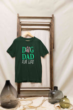 Load image into Gallery viewer, Dog Dad Mens Half Sleeves T-shirt- KidsFashionVilla