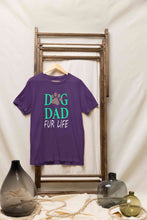 Load image into Gallery viewer, Dog Dad Mens Half Sleeves T-shirt- KidsFashionVilla