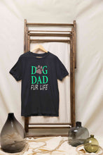 Load image into Gallery viewer, Dog Dad Mens Half Sleeves T-shirt- KidsFashionVilla