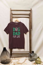 Load image into Gallery viewer, Dog Dad Mens Half Sleeves T-shirt- KidsFashionVilla