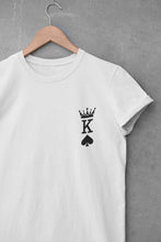 Load image into Gallery viewer, Herren Krone King Of Spades Poker Side Pocket Mens Half Sleeves T-shirt- KidsFashionVilla