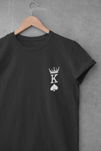 Load image into Gallery viewer, Herren Krone King Of Spades Poker Side Pocket Mens Half Sleeves T-shirt- KidsFashionVilla