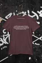 Load image into Gallery viewer, My Life Is That Eposide of Friends Mens Half Sleeves T-shirt- KidsFashionVilla