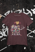 Load image into Gallery viewer, Friends Selfie Holi Mens Half Sleeves T-shirt- KidsFashionVilla