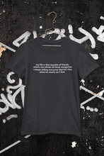 Load image into Gallery viewer, My Life Is That Eposide of Friends Mens Half Sleeves T-shirt- KidsFashionVilla