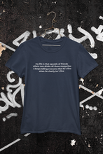 Load image into Gallery viewer, My Life Is That Eposide of Friends Mens Half Sleeves T-shirt- KidsFashionVilla