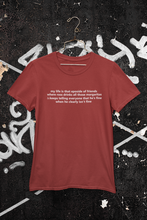 Load image into Gallery viewer, My Life Is That Eposide of Friends Mens Half Sleeves T-shirt- KidsFashionVilla