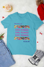 Load image into Gallery viewer, Trendy Feminist Quotes Women Half Sleeves T-shirt- KidsFashionVilla
