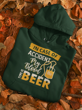 Load image into Gallery viewer, My Blood Type Is Beer Men Hoodies-KidsFashionVilla