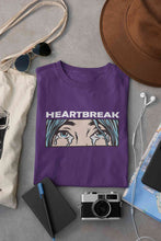 Load image into Gallery viewer, Eyes Shedding Tears Sad Broken Hearted Women Half Sleeves T-shirt- KidsFashionVilla