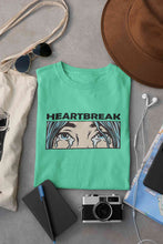 Load image into Gallery viewer, Eyes Shedding Tears Sad Broken Hearted Women Half Sleeves T-shirt- KidsFashionVilla