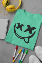 Load image into Gallery viewer, Cartoon Graphic Women Half Sleeves T-shirt- KidsFashionVilla