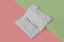 Load image into Gallery viewer, Mentally on the Beach Minimal Women Half Sleeves T-shirt- KidsFashionVilla